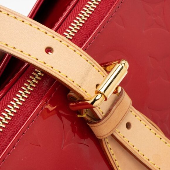 $2700.00 LOUIS VUITTON Monogram Vernis Rosewood Satchel should bag pristine - Picture 11 of 17